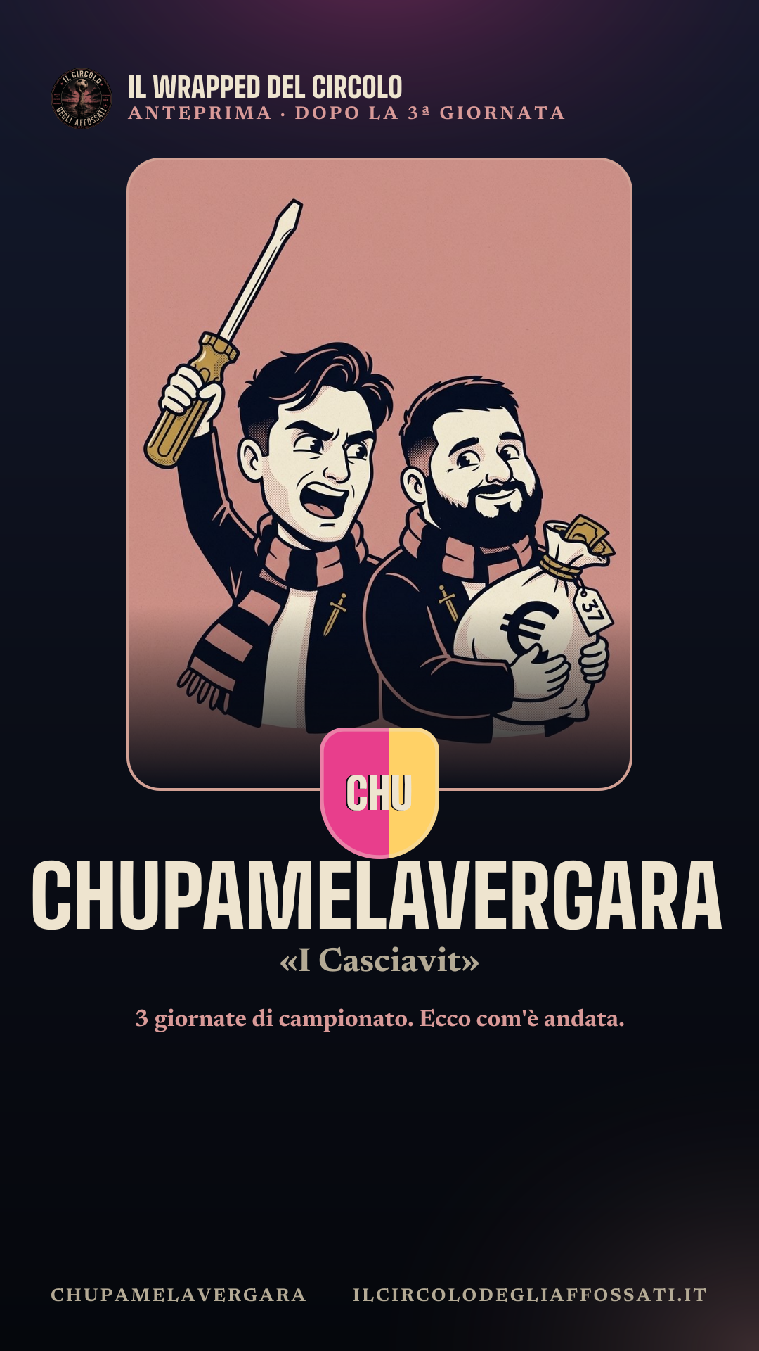 Il Wrapped di ChupaMelaVergara: scheda 1