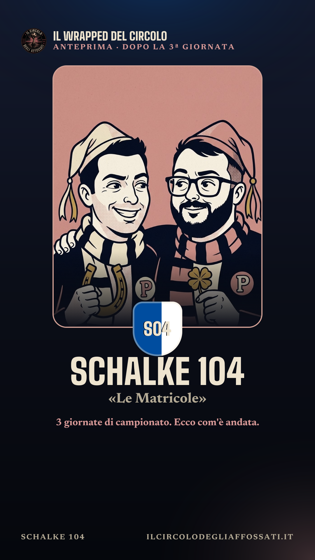 Il Wrapped di Schalke 104: scheda 1